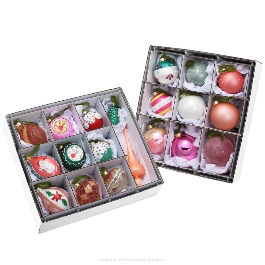 20-Piece Christmas Tree Ornament Set, Be Merry Collection National Tree CompanyLBRH531