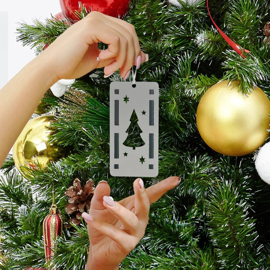 Scentsicles, Trio Ornament Set of 3, Bottle 6pc Stick, White Winter Fir National Tree CompanyLBRH547