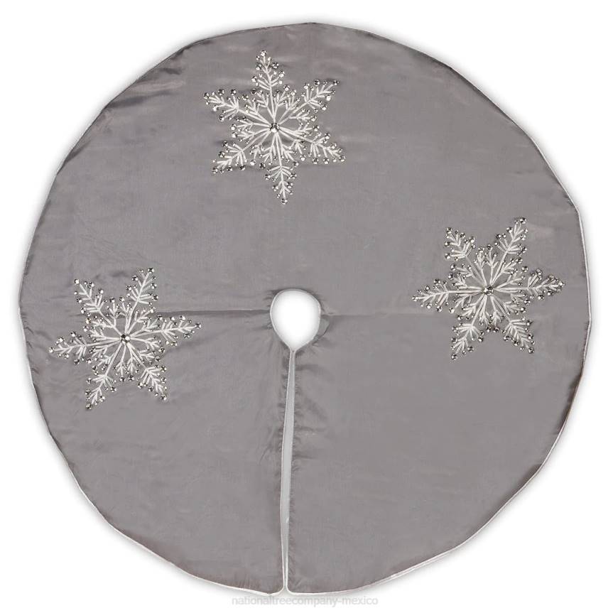 42in Snowflake Tree Skirt National Tree CompanyLBRH554