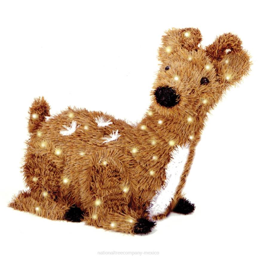 24in Resting Reindeer with Clear Lights National Tree CompanyLBRH627