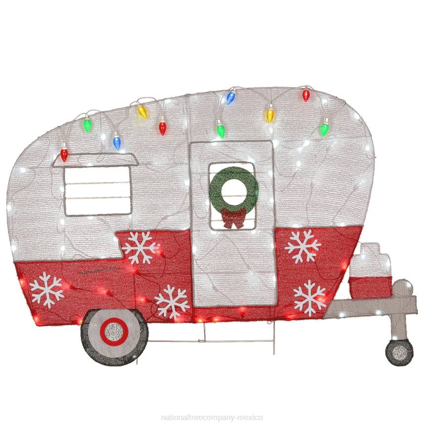 32in Pre-Lit Christmas Camper National Tree CompanyLBRH643