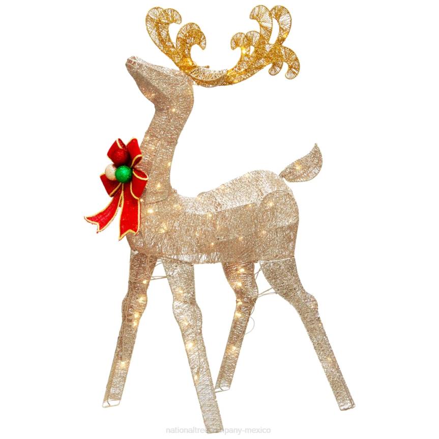 48in. Reindeer Decoration with White LED Lights National Tree CompanyLBRH614