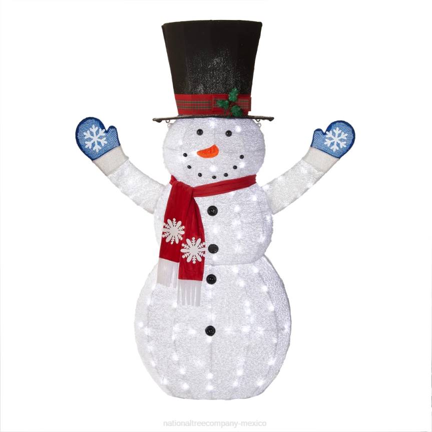 72in Snowman Decoration with White LED Lights National Tree CompanyLBRH601