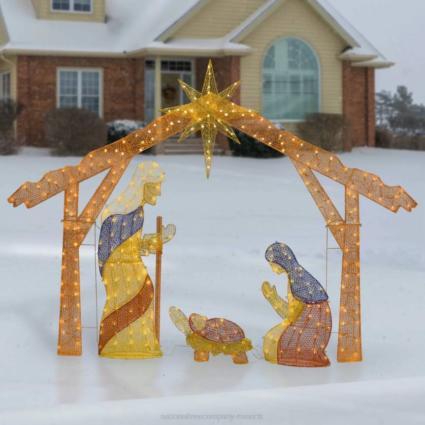 96in Nativity Scene with Clear Lights National Tree CompanyLBRH630