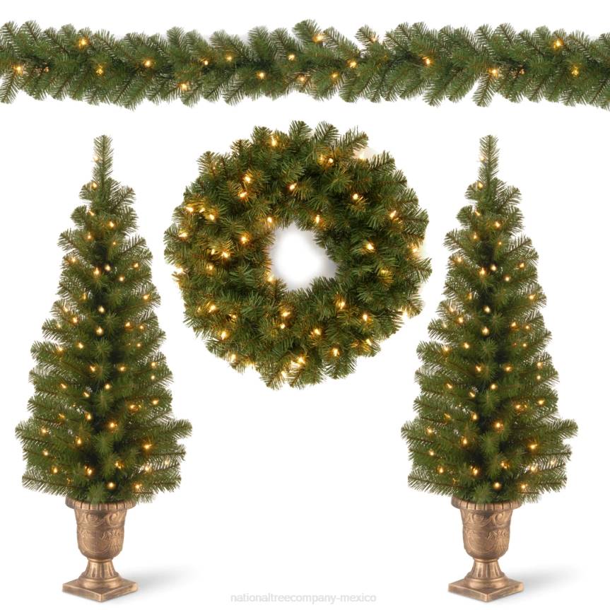 Pre-Lit Evergreen Assortment National Tree CompanyLBRH514