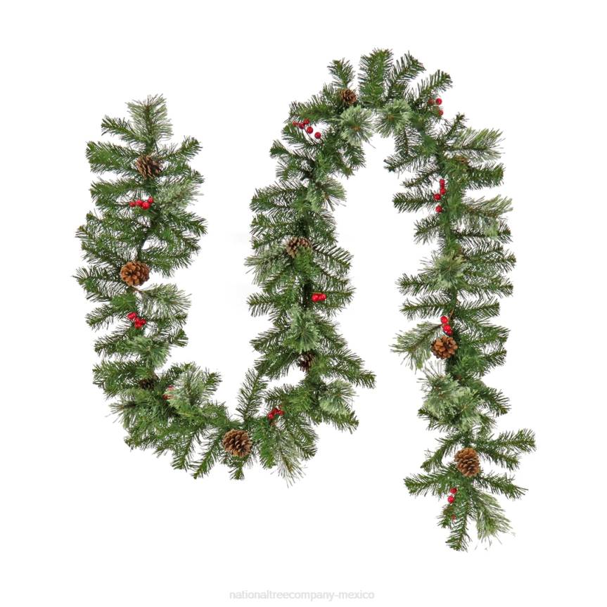 9 ft Evergreen and Cashmere Tips Garland National Tree CompanyLBRH363
