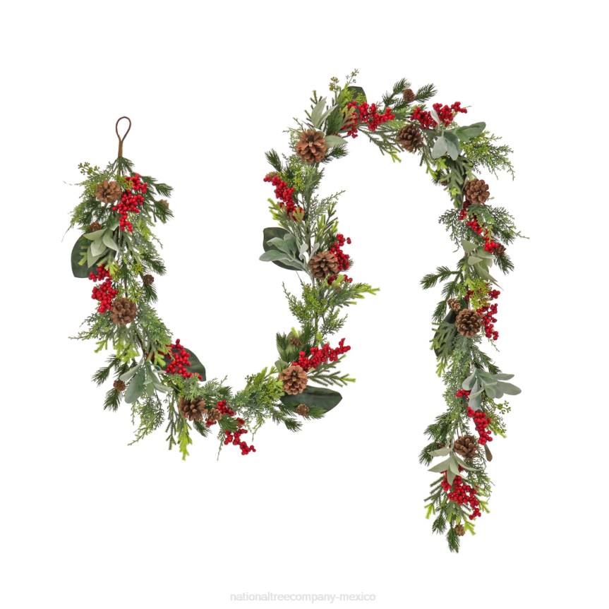 9 ft. HGTV Home Collection Berries and Greenery Garland National Tree CompanyLBRH416