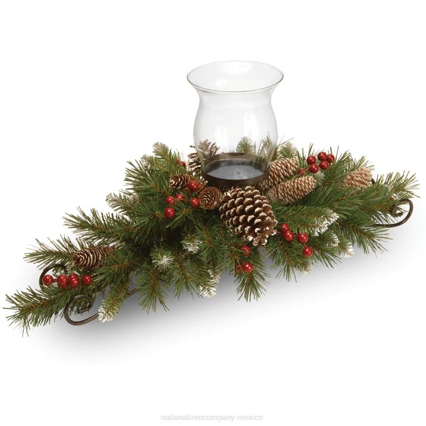 Frosted Berry Candleholder Centerpieces National Tree CompanyLBRH456