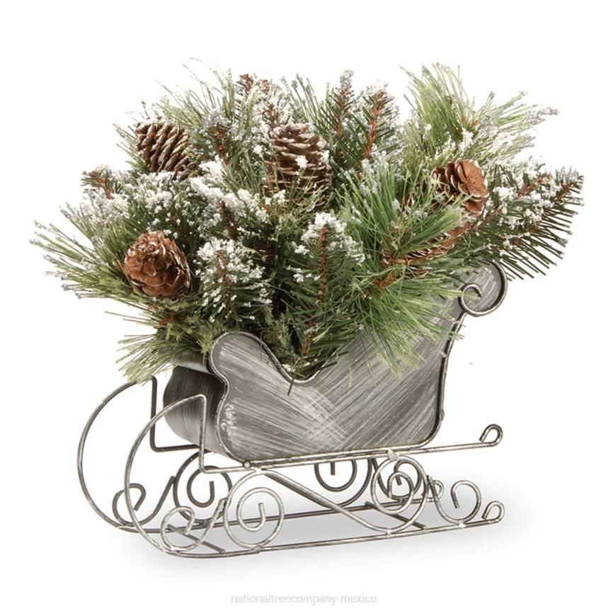 Glittery Bristle Pine Sleigh National Tree CompanyLBRH474