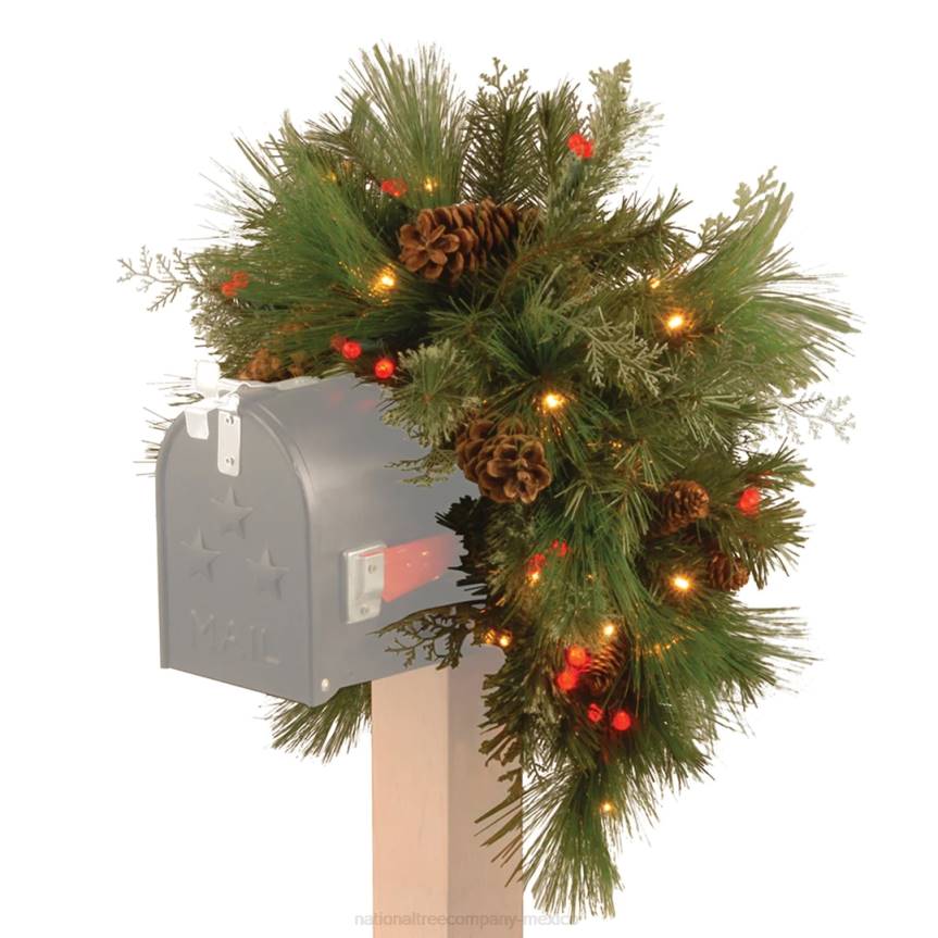 White Pine Mailbox Swag National Tree CompanyLBRH467