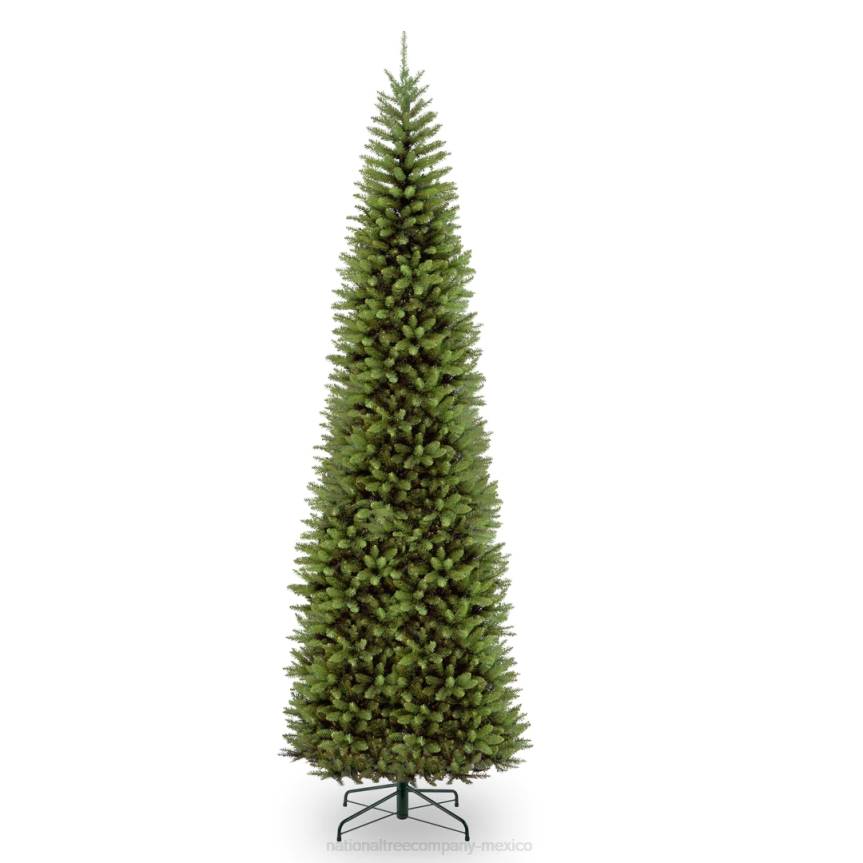 Artificial Slim Christmas Tree, Green, Kingswood Fir, Includes Stand, 12 Feet National Tree CompanyLBRH96