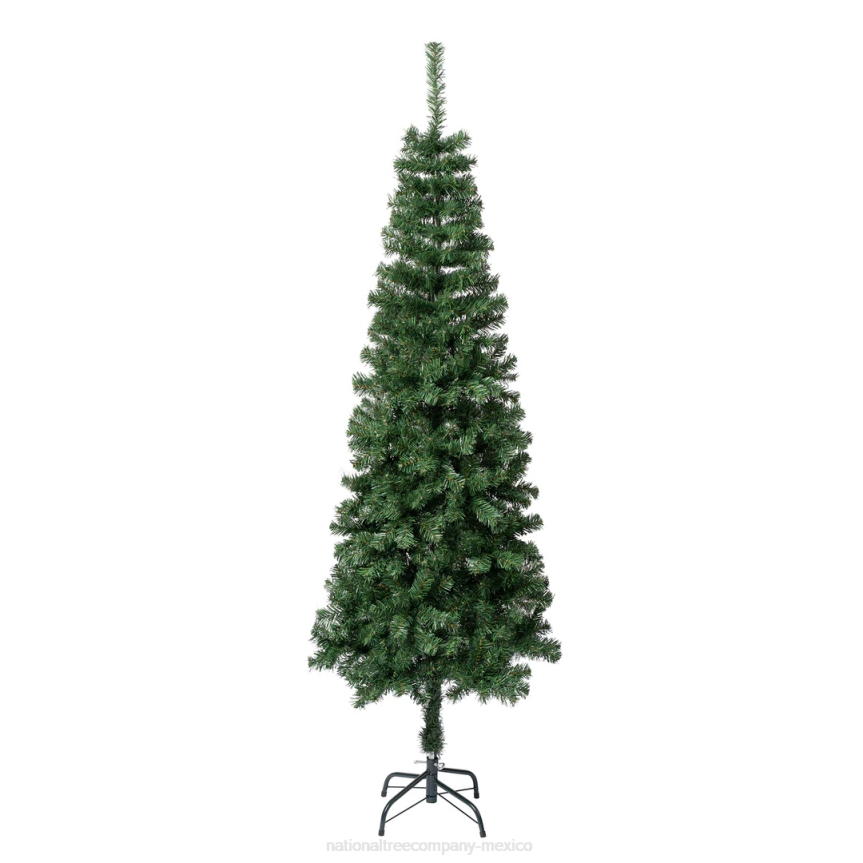 First Traditions Artificial Linden Spruce Wrapped Christmas Tree, Fire Resistant and Hypoallergenic, 6 ft National Tree CompanyLBRH111