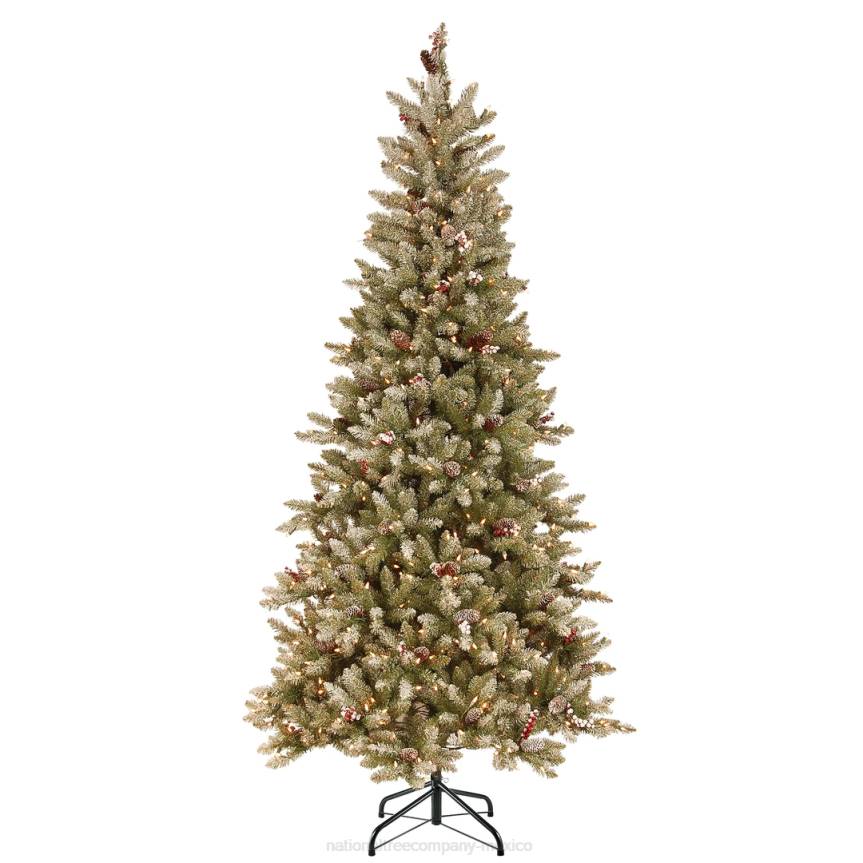 7.5 ft. Dunhill(R) Fir Slim Tree with Clear Lights National Tree CompanyLBRH80