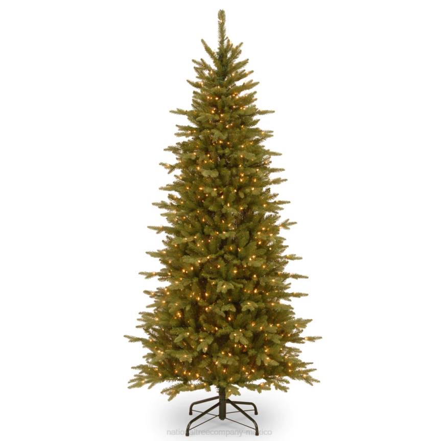 7.5 ft Sierra Spruce Slim Tree with Clear Lights National Tree CompanyLBRH24