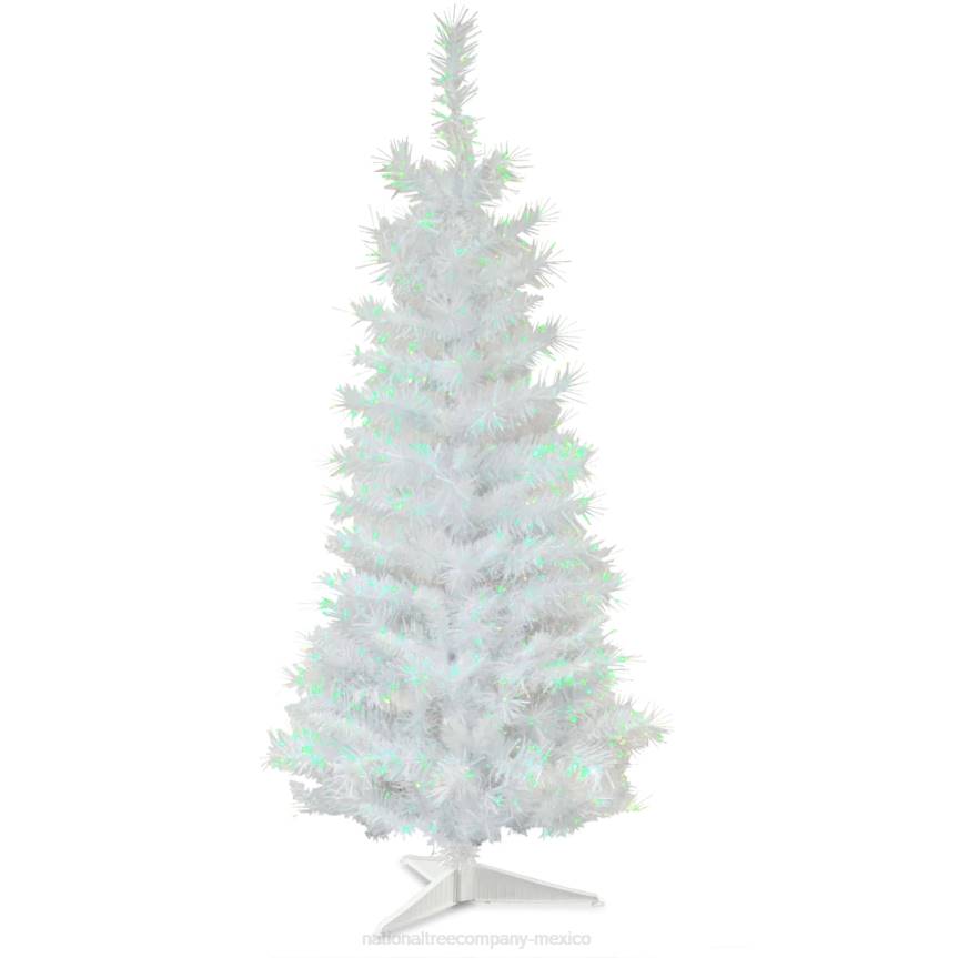 Artificial Christmas Tree, White Tinsel, Includes Stand, 3 feet National Tree CompanyLBRH61